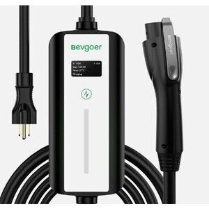 Level 1 EV Charger Station 15Amp 120V 5-15P Plug Schedule Timer Portable 8